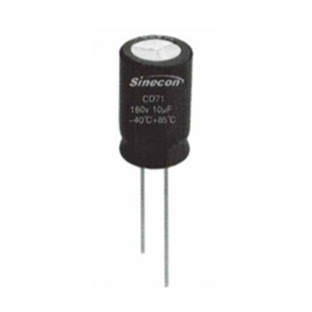 CD71S w wysokiej temperaturze Specjalny promieniowy kondensator elektrolityczny aluminiowy z korektą S