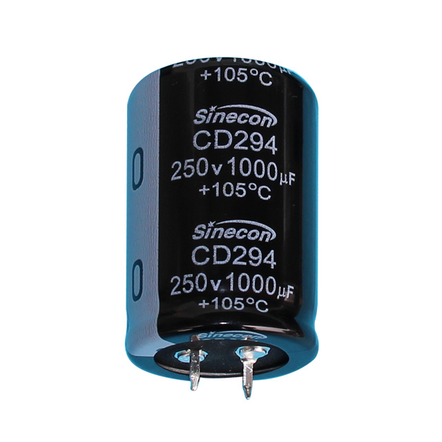 CD294 Mały, szczelny kondensator elektrolityczny Snap-in aluminiowy